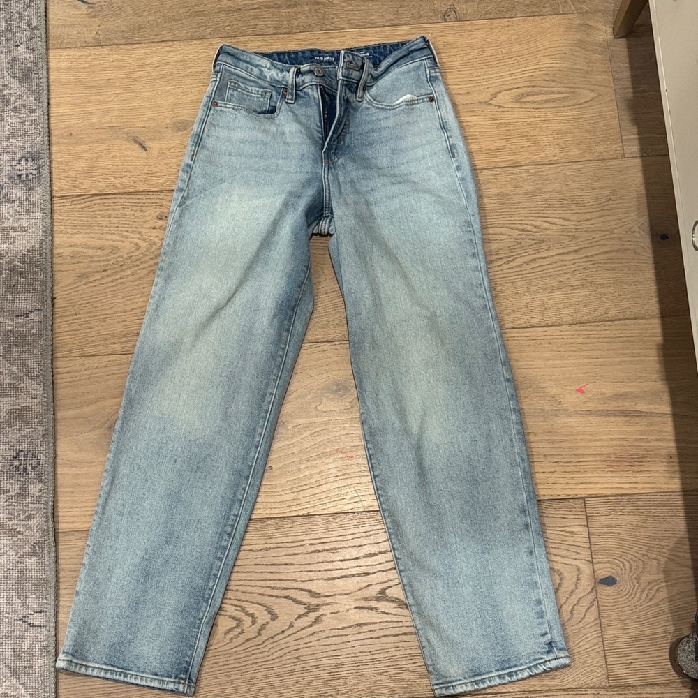 Old Navy Men's Light Wash Straight Jeans